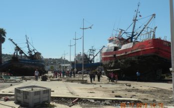 Terremoto: daños en 189 embarcaciones y en 80% de los muelles del Puerto de Coquimbo